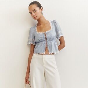 EUC Reformation Margot Top // Size 12